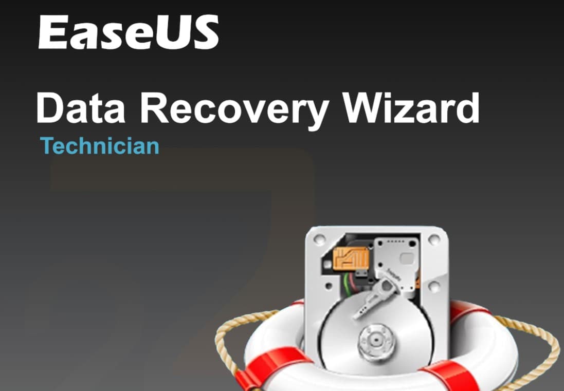 EaseUS Data Recovery Wizard Technician 2026 Key (1 Year / 1 PC) cover art