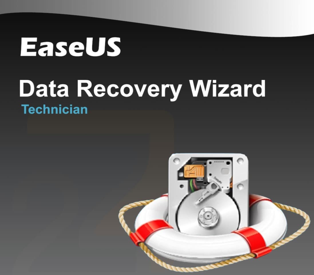 EaseUS Data Recovery Wizard Technician 2026 Key (1 Year / 1 PC) cover art