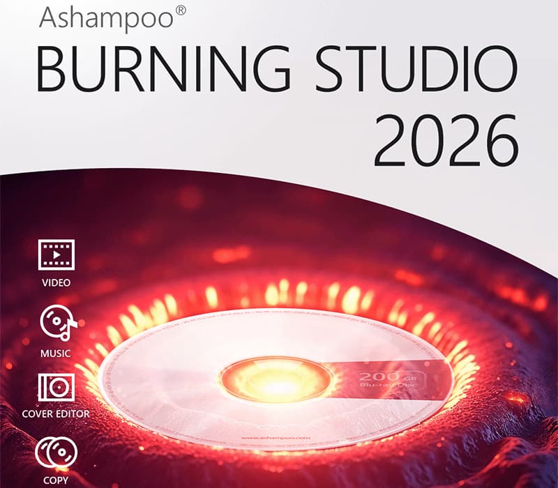 Ashampoo Burning Studio 2026 CD Key cover art
