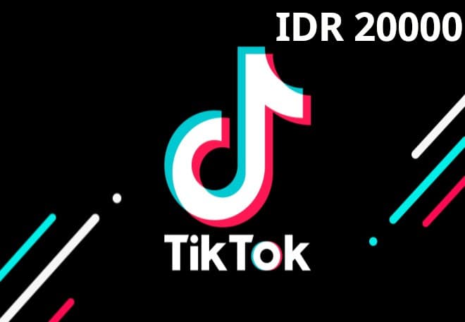 Sampul TikTok IDR 20000 Gift Card ID