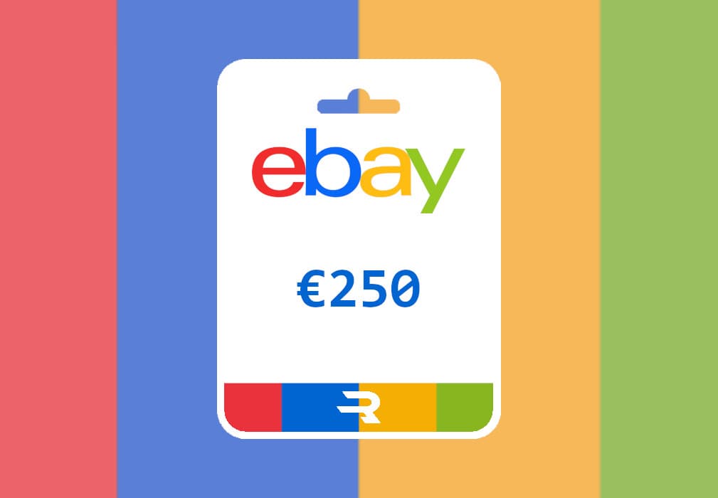 Rewarble Ebay EUR 250 Gift Card EU cover art