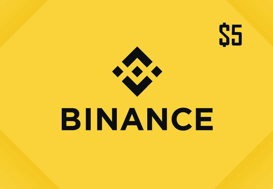 Sampul Binance Gift Card (BTC) $5