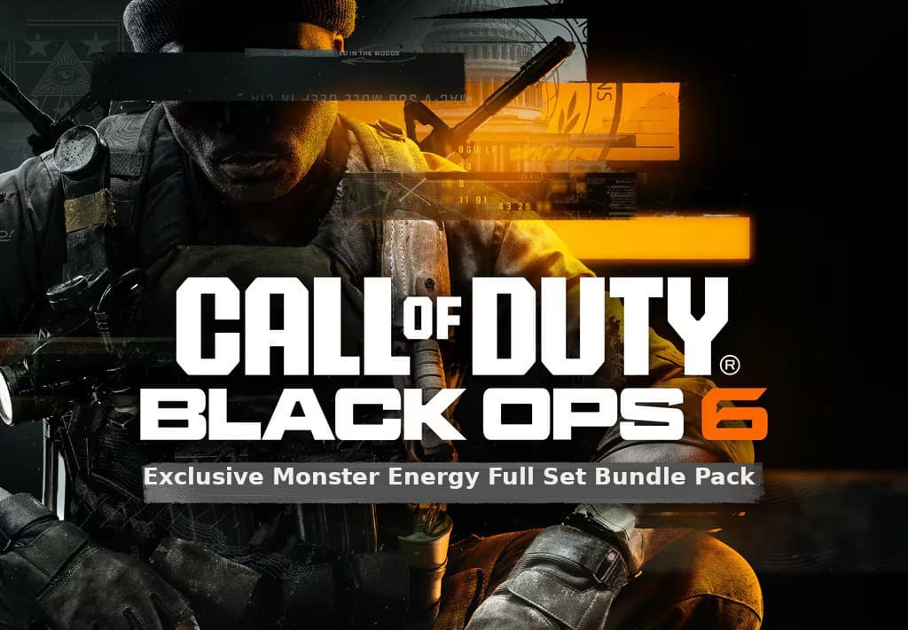 Kapa husi Call of Duty: Black Ops 6 - Exclusive Monster Energy Premium Full Set Pack PC/PS4/PS5/XBOX One/Series X|S CD Key