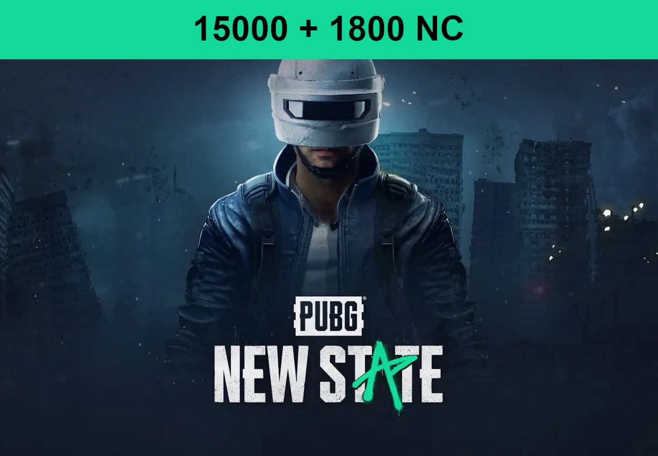 PUBG: NEW STATE - 15000 + 1800 NC CD Key cover art