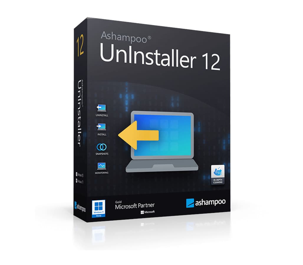 Ashampoo UnInstaller 12 Activation Key (5 PCs) cover art