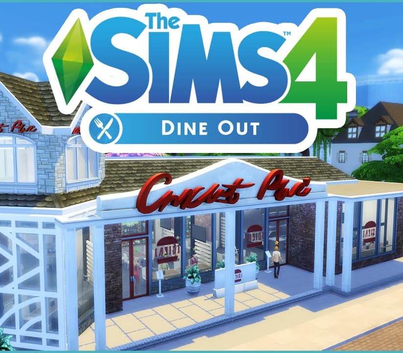 Capa de The Sims 4 - Dine Out DLC PC EA App CD Key
