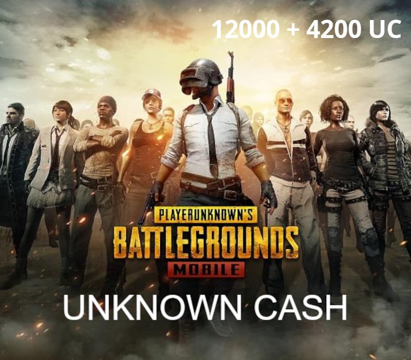 PUBG Mobile - 12000 + 4200 UC CD Key cover art
