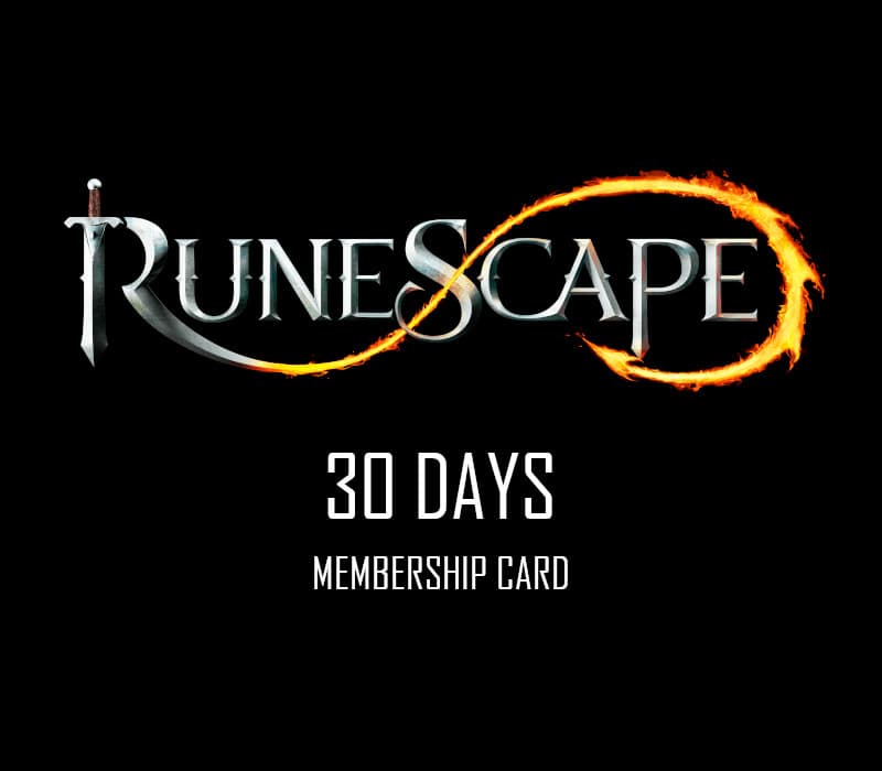 RuneScape 30-Day Prepaid Time Game Card cover art