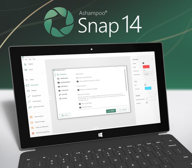 Ashampoo Snap 14 Key (3 PCs) cover art