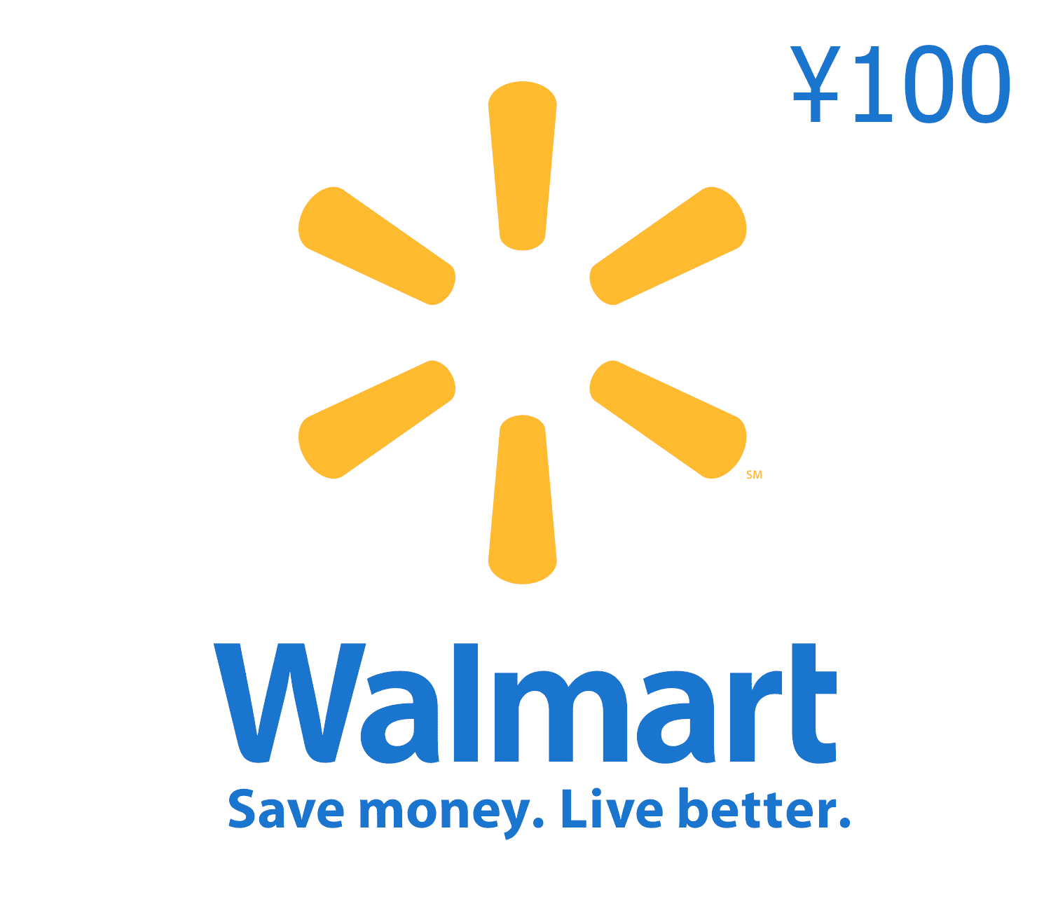 Kapa husi Walmart 100 CNY Gift Card CN