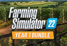 Farming Simulator 22 Year 1 Bundle PC Steam CD Key cover art